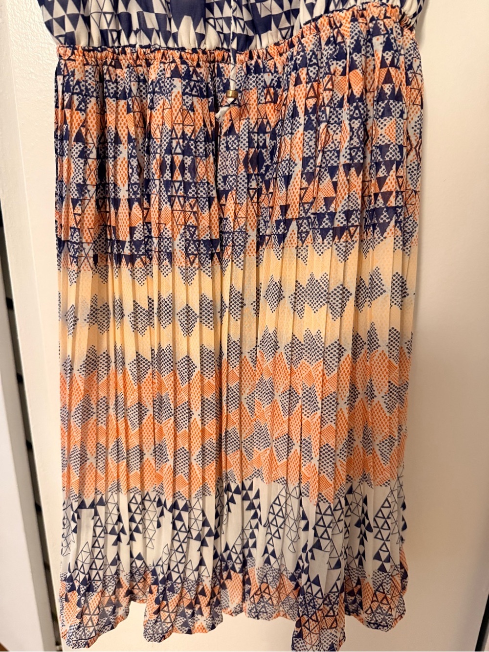 Multicolor Printed Mini Dress - Picture 3 of 4